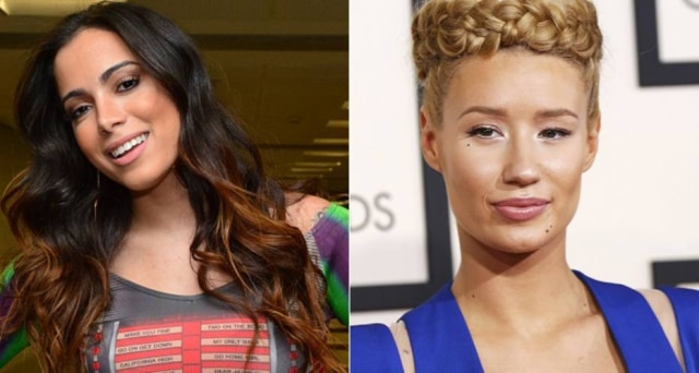 Iara Norelli/Estadão | Mario Anzuoni/Reuters Anitta e Iggy Azalea fizeram uma parceria em 'Switch'