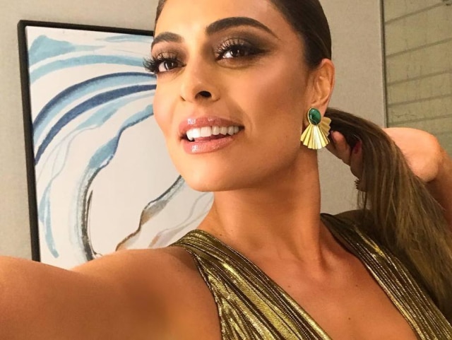 Instagram / @julianapaes Atriz recebeu prêmio por seu papel em 'A Força do Querer'