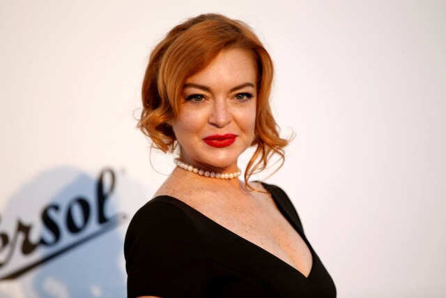 Stephane Mahe/ Reuters A atriz Lindsay Lohan.