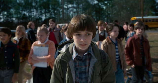 Jackson Lee Davis/Netflix Cena da segunda temporada de 'Stranger Things', da Netflix.