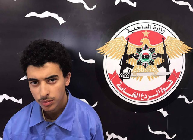 FORÇA ESPECIAL DE DETERRÊNCIA DA LÍBIA / AFP Hashem Abedi, o irmão do homem suspeito de realizar o bombardeio na cidade de Manchester, em um show da Ariana Grande.