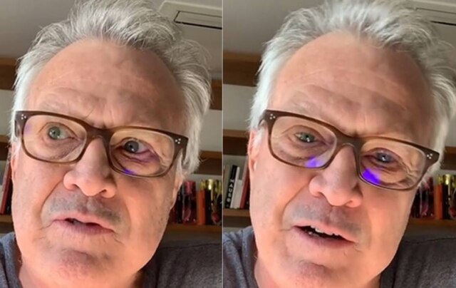 Instagram/ @pedrobial Pedro Bial em vídeo no Instagram