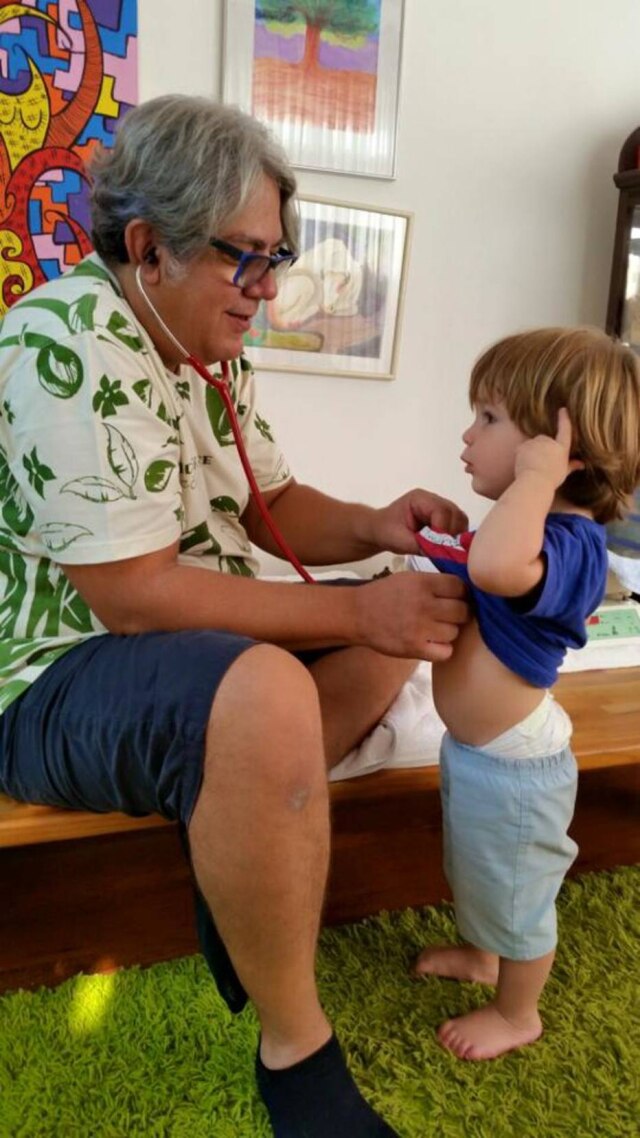 Arquivo pessoal Pediatra Carlos Eduardo Correa, o Cacá