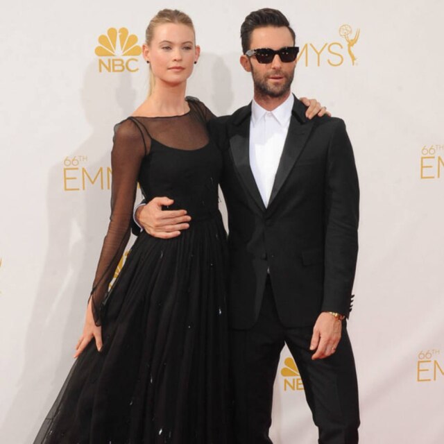 Reprodução Adam Levine e Behati Prinsloo estão esperando o primeiro filho.