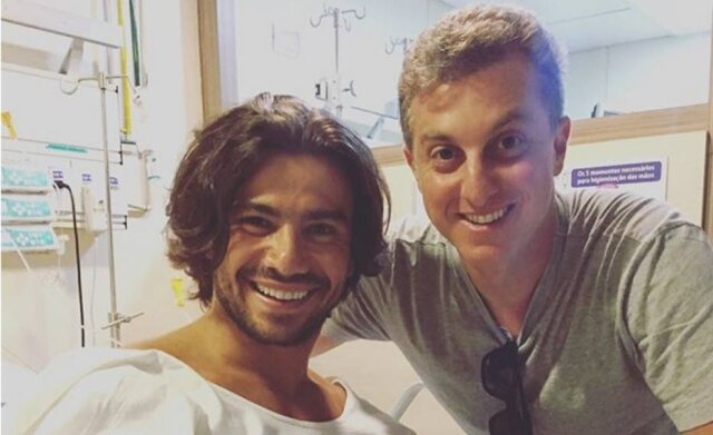 Reprodução Instagram Cantor Mariano sofreu acidente durante as gravações do programa de Luciano Huck