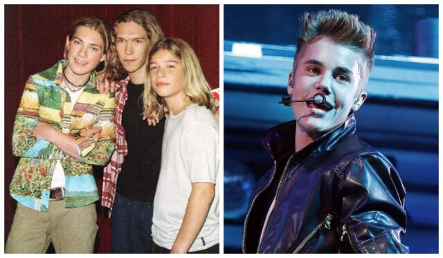 Rose Prouser/REUTERS | Isaac Brekken/AP Banda Hanson ficou conhecida nos anos 1990 e está completando 25 anos de carreira; Bieber lançou recentemente sua versão de 'Despacito', com Luis Fonsi e Daddy Yankee