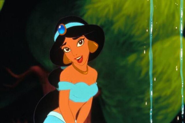 Divulgação/Disney A princesa Jasmine, em 'Aladdin'.