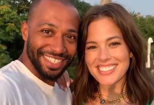 Instagram / @ashleygraham Ashley Graham e seu marido, Justin Ervin