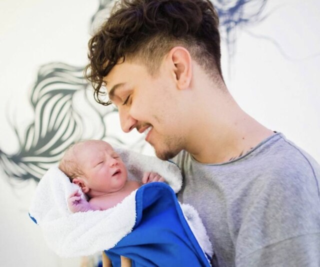 Instagram/@christian_fig O youtuber Christian Figueiredo e o filho Nikki