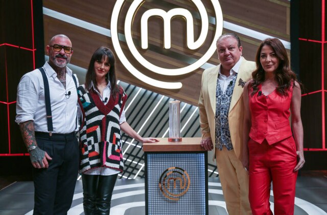 Melissa Haidar/Band Os jurados do 'Masterchef 2022': Henrique Fogaça, Helena Rizzo, Erick Jacquin e a apresentadora Ana Paula Padrão.