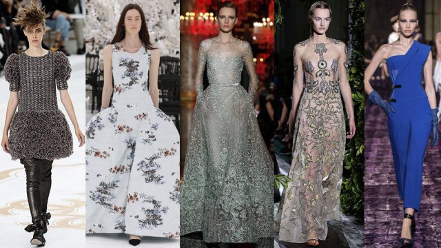 Efe Chanel, Dior, Elie Saab, Valentino e Versace desfilam na semana de alta-costura de Paris