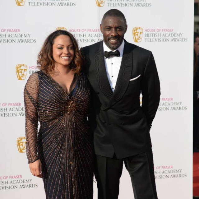 Bang Showbiz O ator Idris Elba, da série 'Luther', e sua namorada, Naiyana Garth
