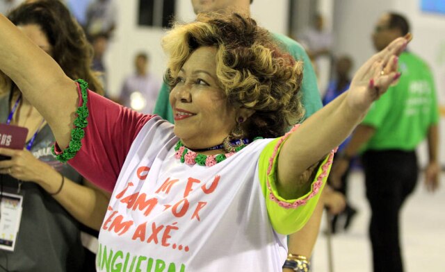 Carlos Moraes/ESTADÃO Alcione apareceu mais magra em foto publicada no Instagram.