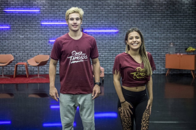 João Cotta/Globo/Divulgação Nicolas Prattes e Mayara Araújo.