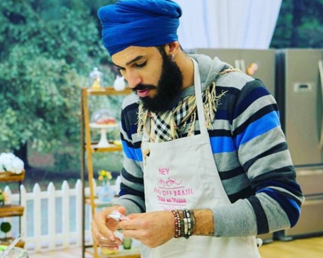 Instagram/@Neybakeoff Ney no 'Bake Off Brasil 3'.