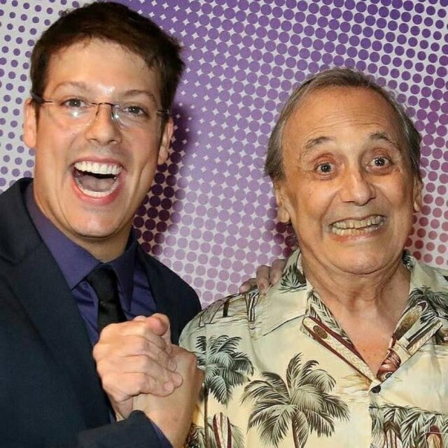 Reprodução Instagram/ @fabioporchat Fábio Porchat e Agildo Ribeiro