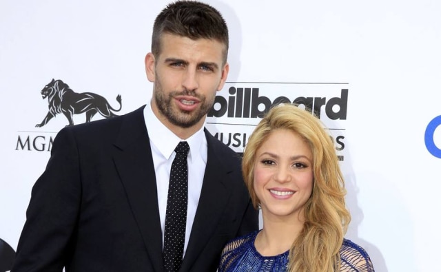 L.E. Baskow/Reuters Cantora Shakira e jogador de futebol Gerard Piqué