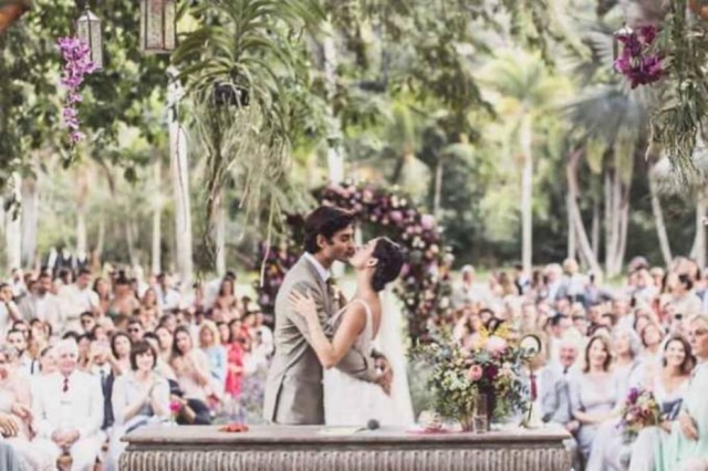 Reprodução/Instagram Isis Valverde se casou com o modelo André Resende