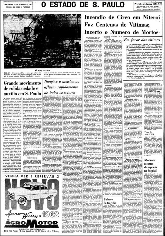 Acervo/Estadão O Estado de S.Paulo - 19/12/1961