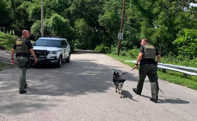 Clay County, Missouri Sheriff/ Divulgação Barulho alto demais fez com que o esconderijo do fugitivo fosse descoberto