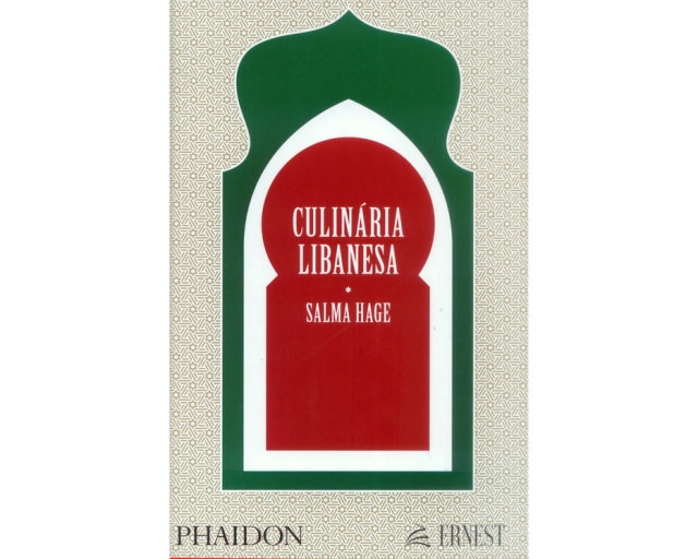 Capa do livro "Culinária Libanesa".