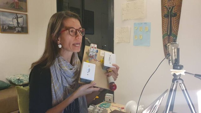 Agiliza Lab Durante a pandemia, Mariana Pavan passou a dar aulas virtuais para os alunos do Agiliza Lab