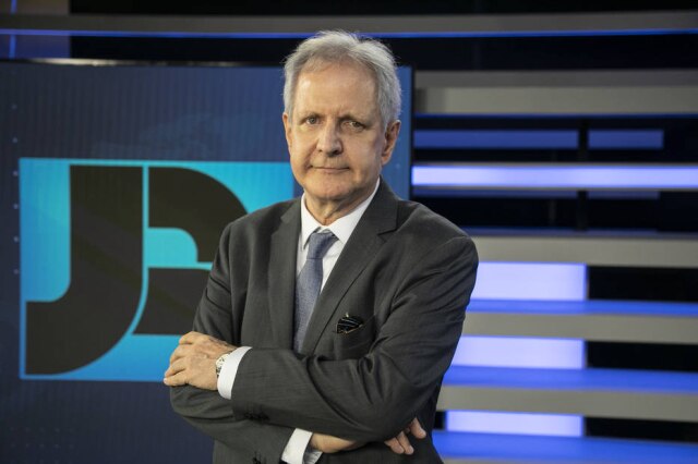 Edu Moraes / Record TV Augusto Nunes é o novo âncora do noticiário noturno da Record TV