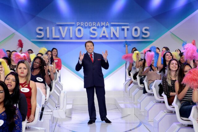 LOURIVAL RIBEIRO/SBT Apresentador Silvio Santos, no 'Programa Silvio Santos'
