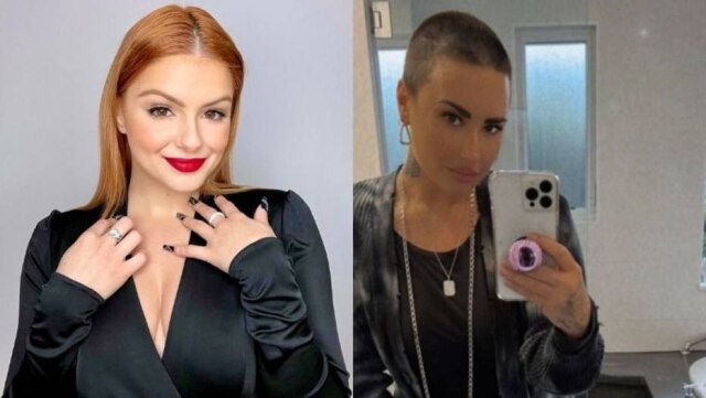 Instagram/@arielwinter e @ddlovato Ariel Winter, da série 'Modern Family', substituirá Demi Lovato no papel de protagonista de 'Hungry'.