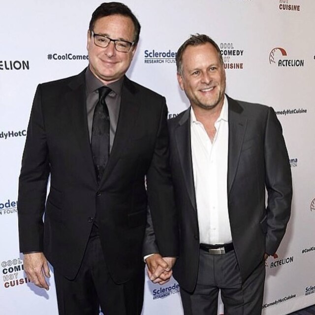 Instagram/ @dcoulier Bob Saget e Dave Coulier interpretavam Danny Tanner e tio Joey na série 'Três É Demais'