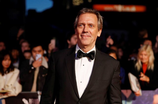 Peter Nicholls/Reuters Hugh Laurie leva seu romance favorito de Agatha Cristie para programa de televisão.