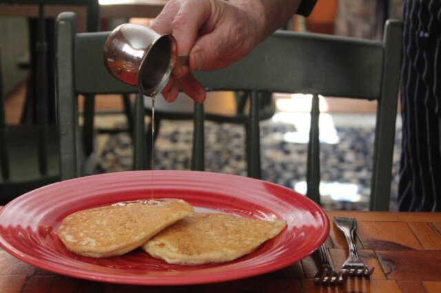 Christiane Kokubo|Estadão Panqueca com maple syrup em restaurante de Vermont, onde a produção do xarope é a maior dos EUA