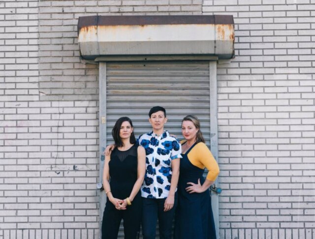 Celeste Sloman|NYT Natalie Saibel, Jamie Seet e Trish Nelson.