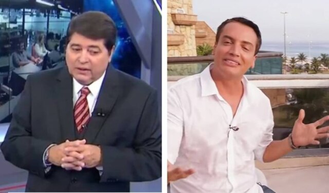 Reprodução de 'Brasil Urgente' (2019) / Band | YouTube / @SBT Online Datena e Leo Dias.