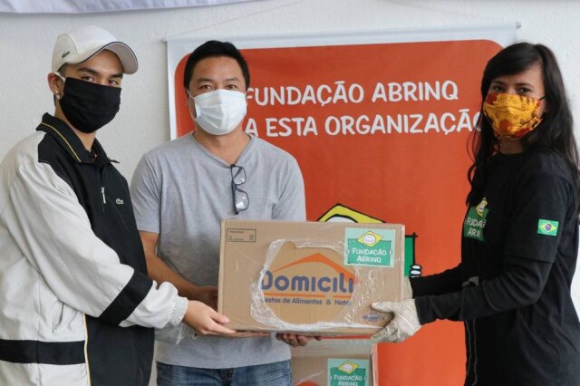 Divulgação/Fundação Abrinq Fundação Abrinq começa campanha para arrecadar cestas básicas para famílias brasileiras durante pandemia