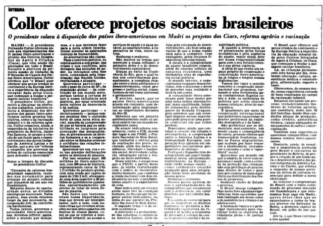 Acervo/Estadão > Estadão - 24/7/1992