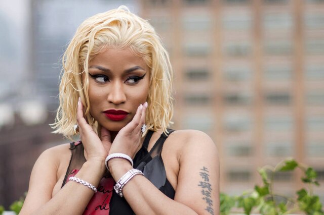 Charles Sykes/Invision/AP A cantora Nicki Minaj na Fashion Week em New York.