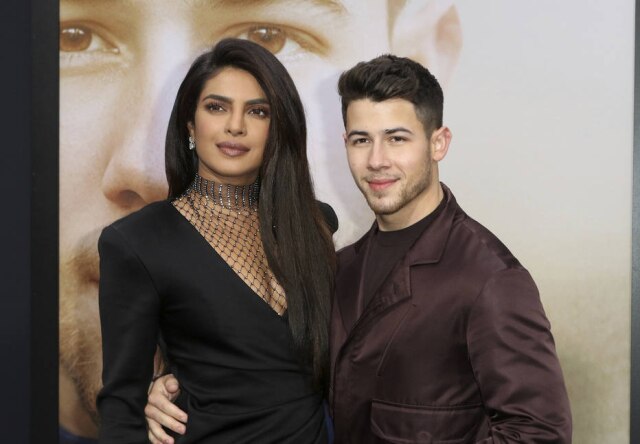Willy Sanjuan/Invision/AP Priyanka Chopra e Nick Jonas em Los Angeles, em junho de 2019.