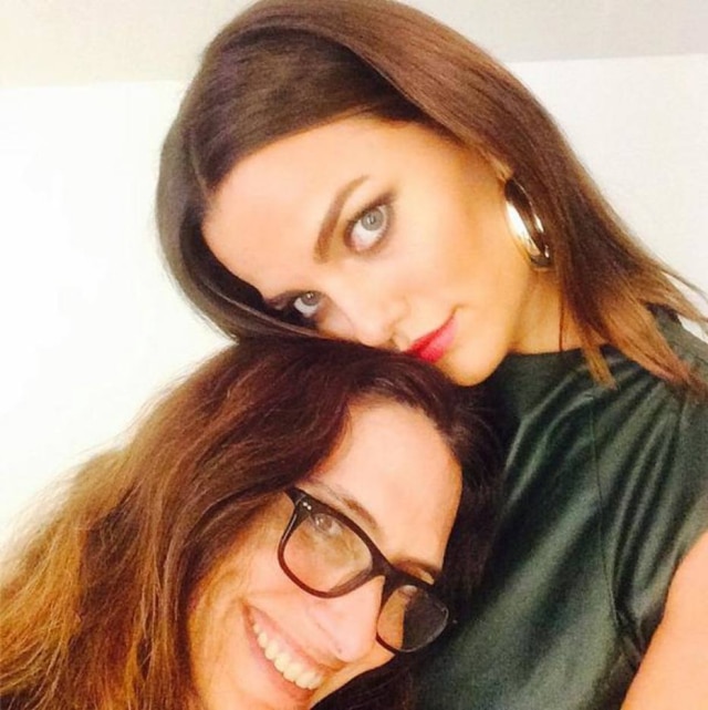 Reprodução/Instagram Elizabeth Stewart posa junto com Barbara Fialho