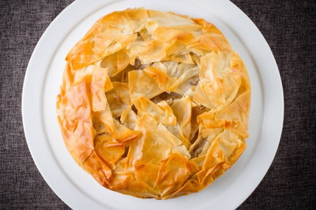 Fernando Sciarra|Estadão Receita de torta de maçã verde e massa filo