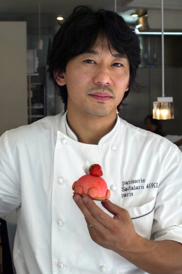 O pâtissier japonês Sadaharu Aoki faz doces com estética minimalista e sempre caprichados