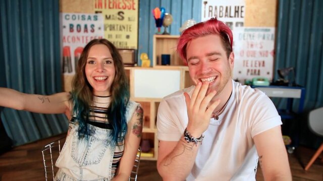Divulgação / YouTube Space Gabbie Fadel e Luba