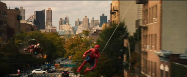 Sony Pictures Cena do filme 'Homem-Aranha: De Volta ao Lar'.