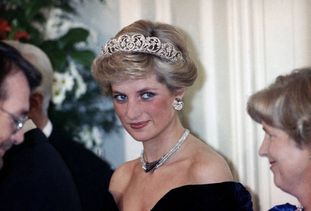 AP Photo/Herman Knippertz A princesa Diana foi sepultada em uma cerimônia privada em Althorp, noroeste de Londres