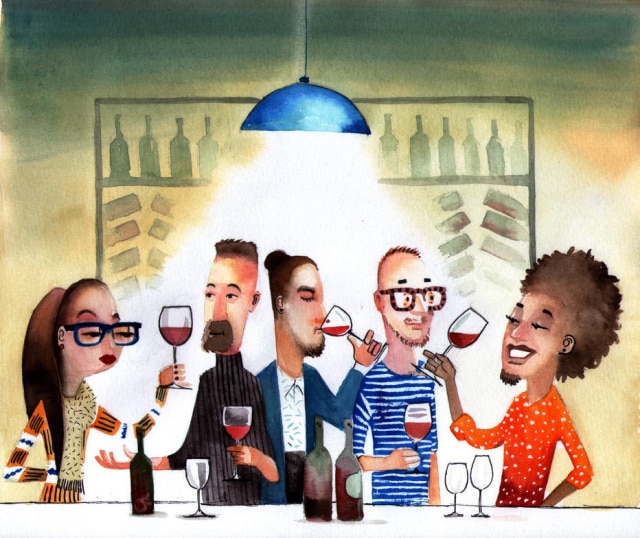 Ilustração: Carlinhos Muller/Estadão Vinhos de inverno para todo tipo de bebedor