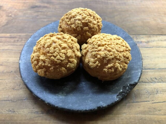 Pedro Grando Versão do choux cream do restaurante Teus