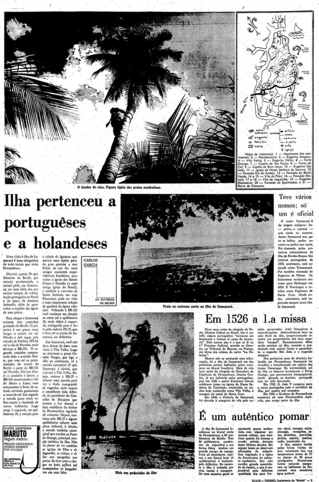 Acervo Estadão Reportagem de Carlos Garcia, 13/3/1970