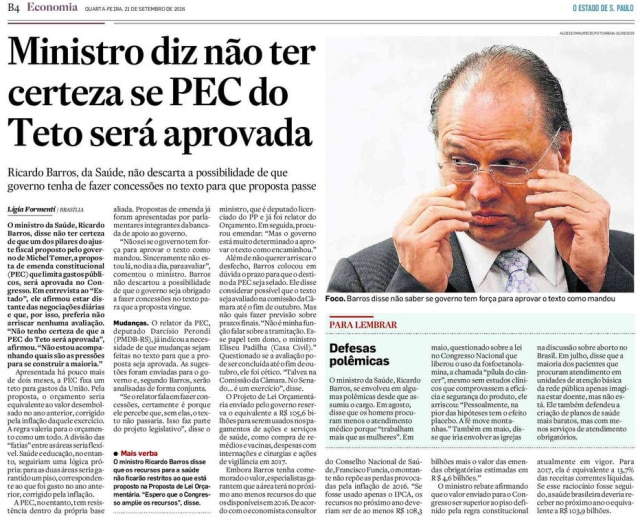 Acervo/Estadão >> Estadão - 21/9/2016