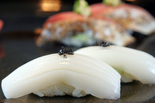 Sushi do chef Jun Sakamoto