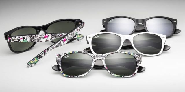 Divulgação O serviço Ray-Ban Remix permite que o consumidor crie seu próprio modelo de óculos.